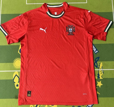 2025 26 Portugal Home Soccer Jersey